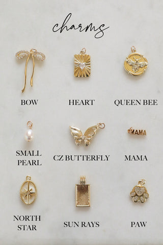 EARRING BASE PAIR ~ CHARM BAR