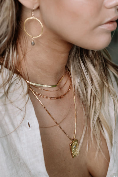 Phoenix Gold Necklace