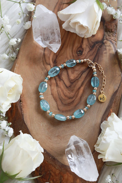 Ocean Eyes Goldfilled Bracelet