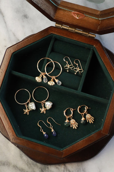 EARRING BASE PAIR ~ CHARM BAR