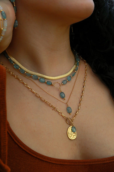 Cleo Gold Necklace