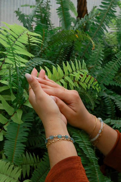 Ocean Eyes Goldfilled Bracelet