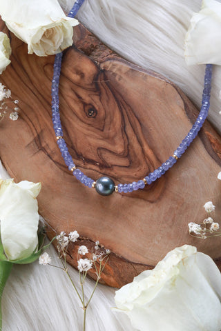 Cosmic Queen Kyanite Goldfilled Choker/Necklace