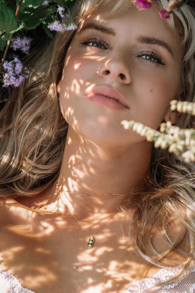 Star Trio Gold Necklace