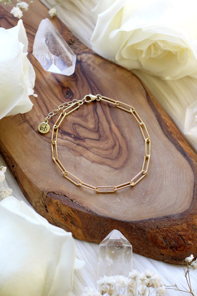 Chunky Link Gold Bracelet