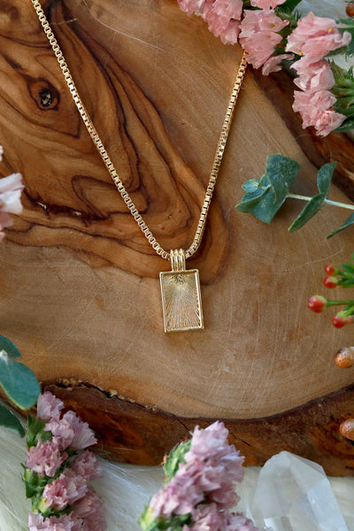 Sungazed Gold Necklace