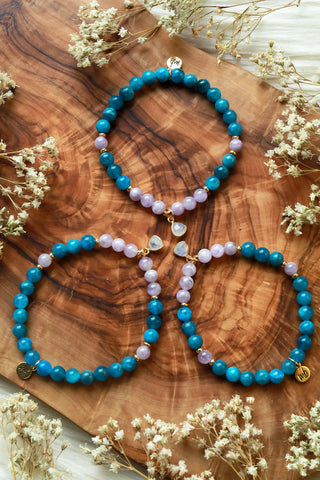Luminous Dreams :: Gemini Moon Mala Bracelet