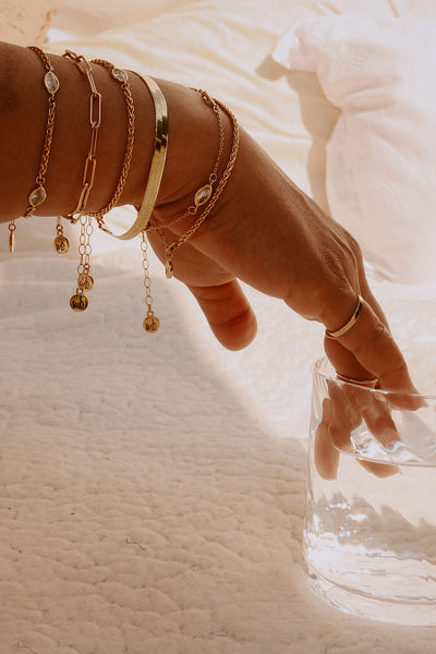 Chunky Link Gold Bracelet