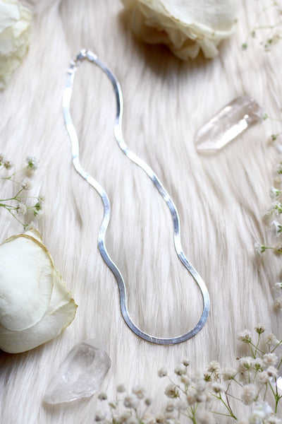 Phoenix Silver Necklace