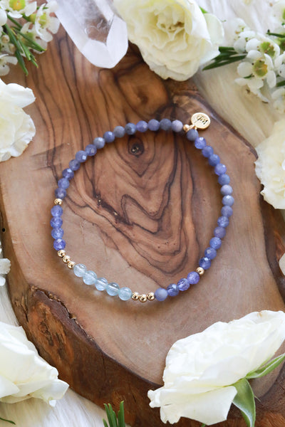 Blue Mystic Gemstone Bracelet