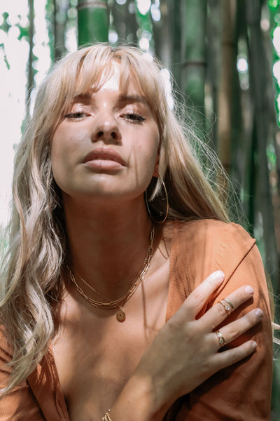 Golden Days Gold Necklace Set {$191 Value}