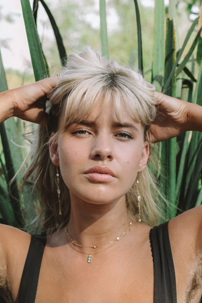 Star Trio Gold Necklace