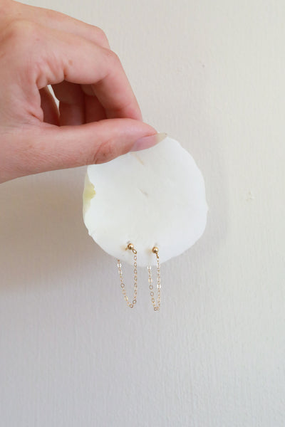 Infinity Goldfilled Studs Earrings