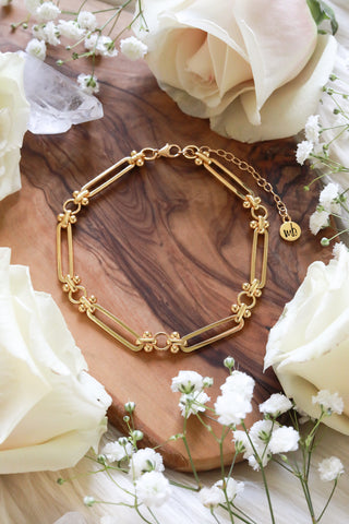 Flora Goldfilled Anklet