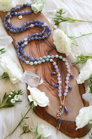 Cosmic Queen Larimar Goldfilled Choker/Necklace