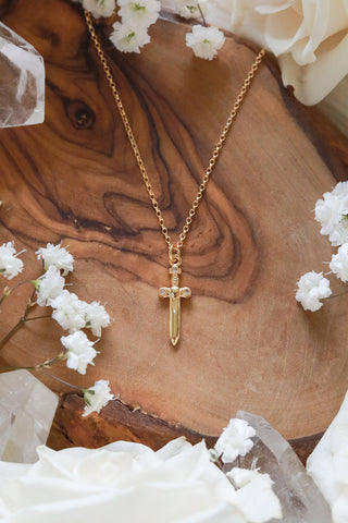 Boundaries Gold Necklace