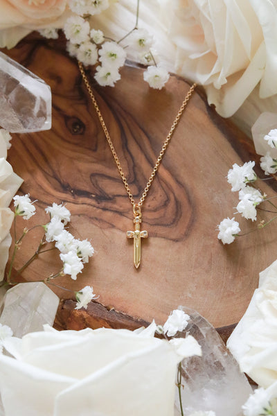 Boundaries Gold Necklace
