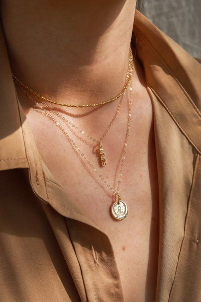 Zodiac Spell Gold Necklace