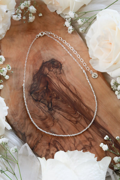 Into the Light Silver Choker