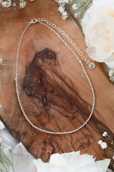 Into the Light Silver Choker