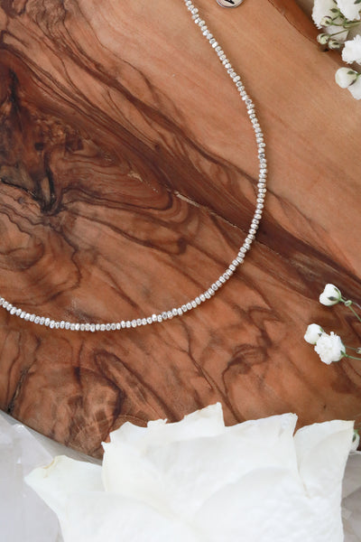 Into the Light Silver Choker