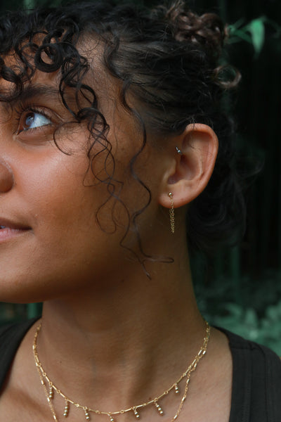 Infinity Goldfilled Studs Earrings