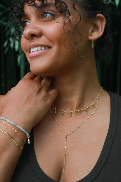 Infinity Goldfilled Studs Earrings