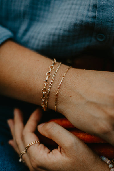 Anchor Goldfilled Bracelet