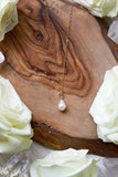 SAMPLE SALE ~ Pearl Drip Gold Necklace