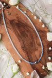 Cosmic Queen Aquamarine Goldfilled Choker/Necklace