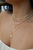 Petite Rice Pearl Gold Choker/ Necklace