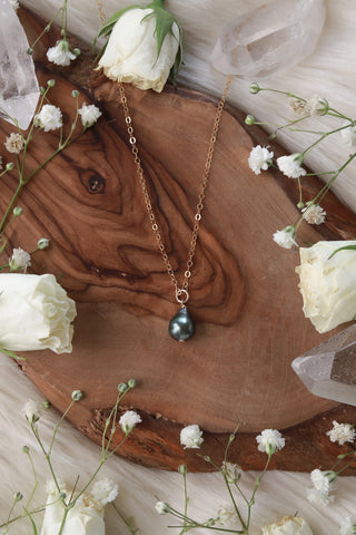 Moonglade Tahitian Pearl Goldfilled Necklace