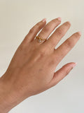 Shaker Bria Goldfilled Chain Ring