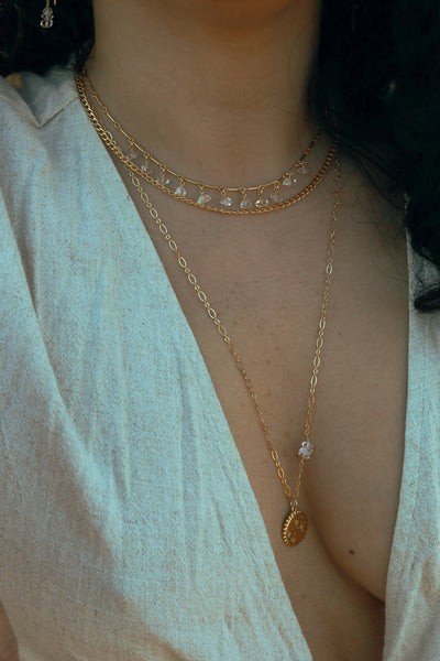 Stardust Gold Necklace