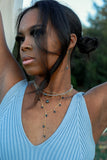 Cosmic Queen Labradorite Goldfilled Choker/Necklace