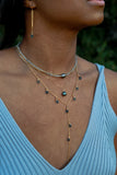 Cosmic Queen Labradorite Goldfilled Choker/Necklace