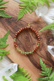 Earthly Realms Taurus Gemstone Bracelet Stack