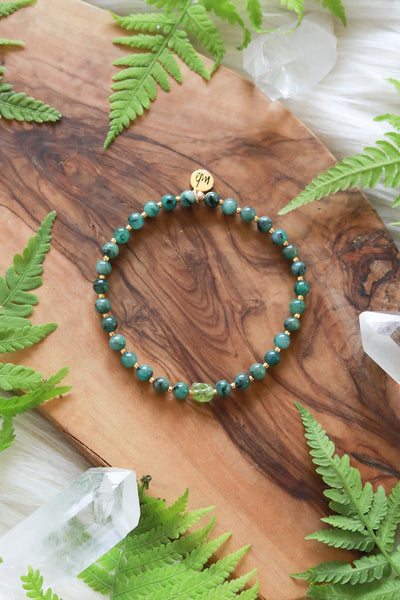 Earthly Realms Taurus Gemstone Bracelet Stack