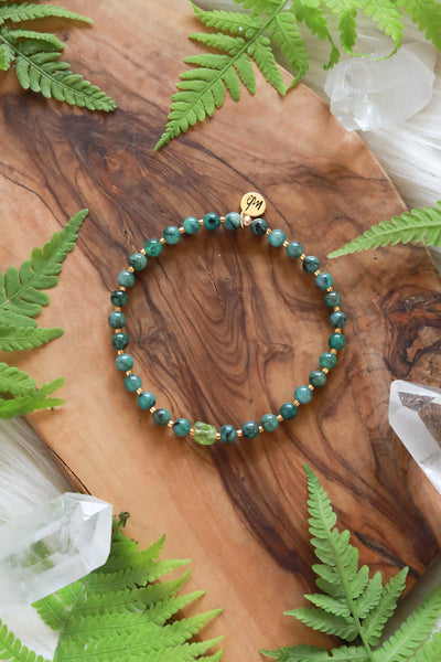 Earthly Realms Taurus Gemstone Bracelet Stack