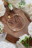 Maven Pearl Goldfilled Anklet