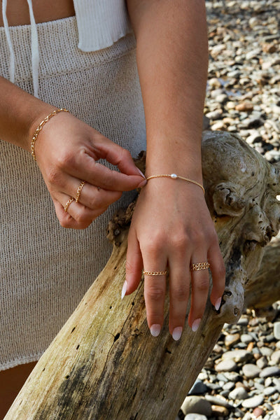 Maven Pearl Goldfilled Bracelet