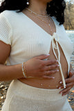 Pearl Goldfilled Belly Chain