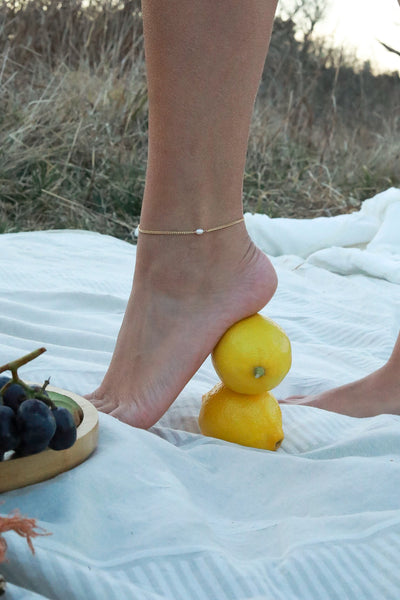 Maven Pearl Goldfilled Anklet