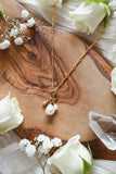 Untamed Pearls Goldfilled Necklace