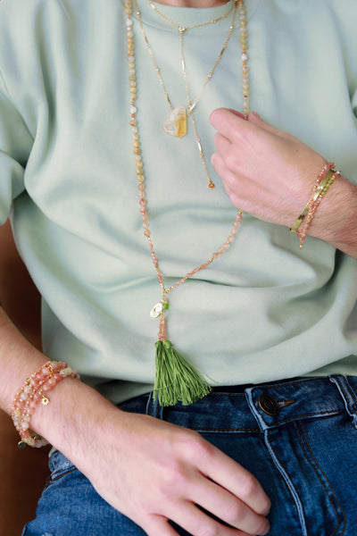 Solar Cleansing Gemstone Bracelet
