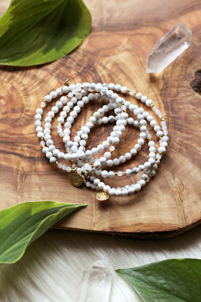 Peace & Clarity Mala Bracelet {Choose Your Charm}