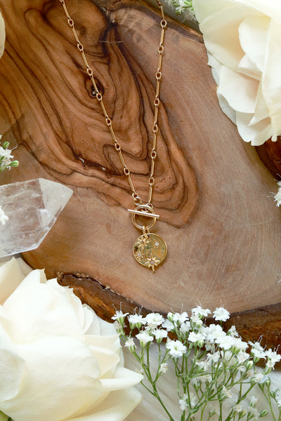 Starry Skies Gold Necklace