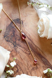Sugar High Gold Lariat Necklace