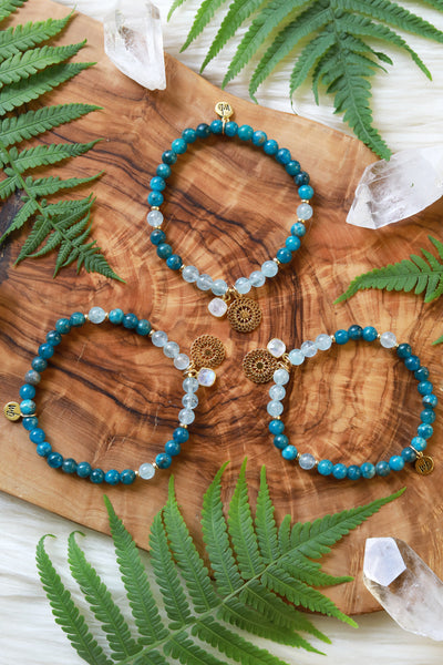 Luminous Dreams :: Gemini Moon Mala Bracelet