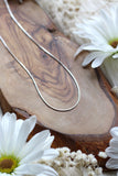 Bella Dainty Silver Necklace